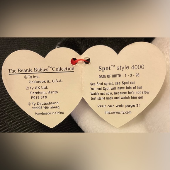 Ty Spot beanie baby 🐶 dog - Picture 6 of 8
